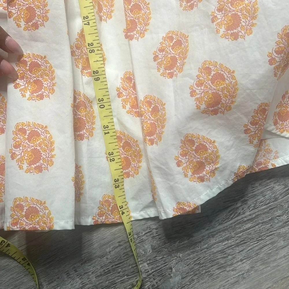 J. Crew Smocked-Waist Mini Dress in Gathered Floral Block Print Size XS - Picture 9 of 9